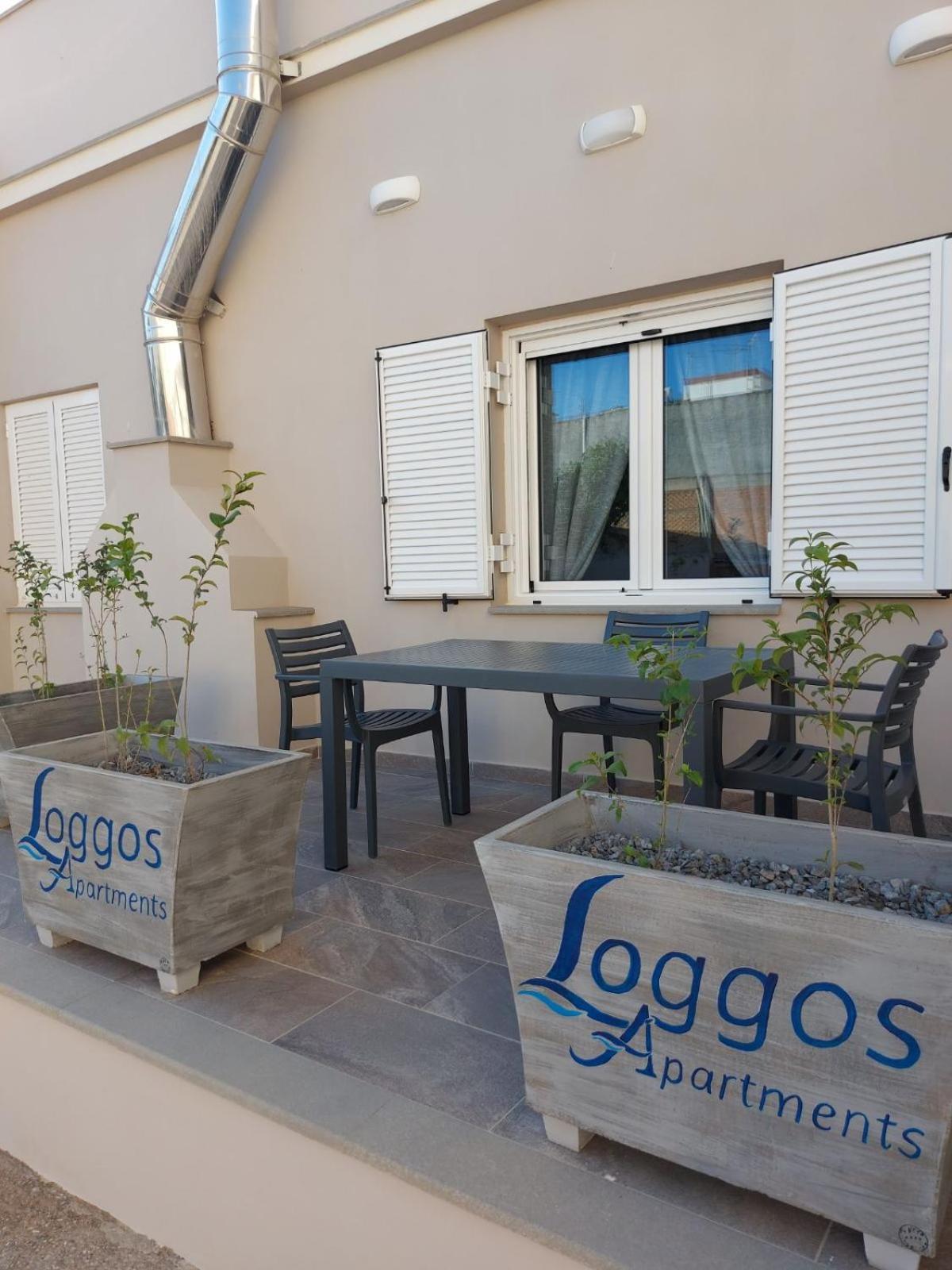 Loggos Apartments Longos  Eksteriør billede